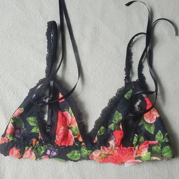 HANKY PANKY  WOMEN'S PAPILLION ROSE  BRALETTE, NEW, NO TAGS - Picture 7 of 11